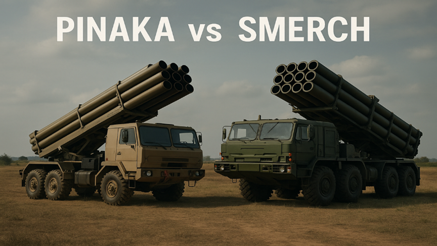 Pinaka vs Smerch: Multiple Rocket Launcher Systems Compared